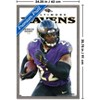 Trends International NFL Baltimore Ravens - Derrick Henry Feature Series 25 Framed Wall Poster Prints - 3 of 4
