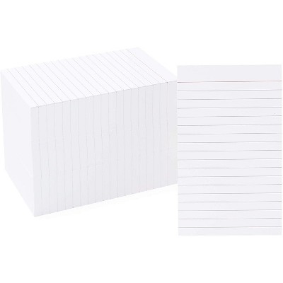 Okuna Outpost 300 Pack Portrait Style Vertically Ruled Index Cards, Checklist (3 x 5 In)