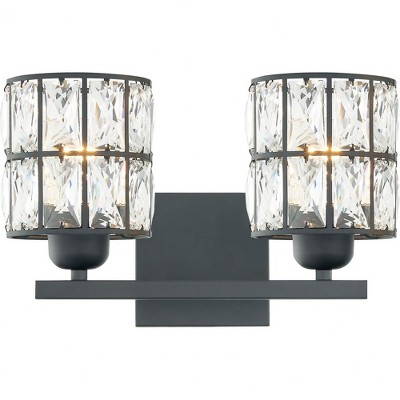 Quoizel Lighting Gibson 2 - Light Vanity in  Matte Black