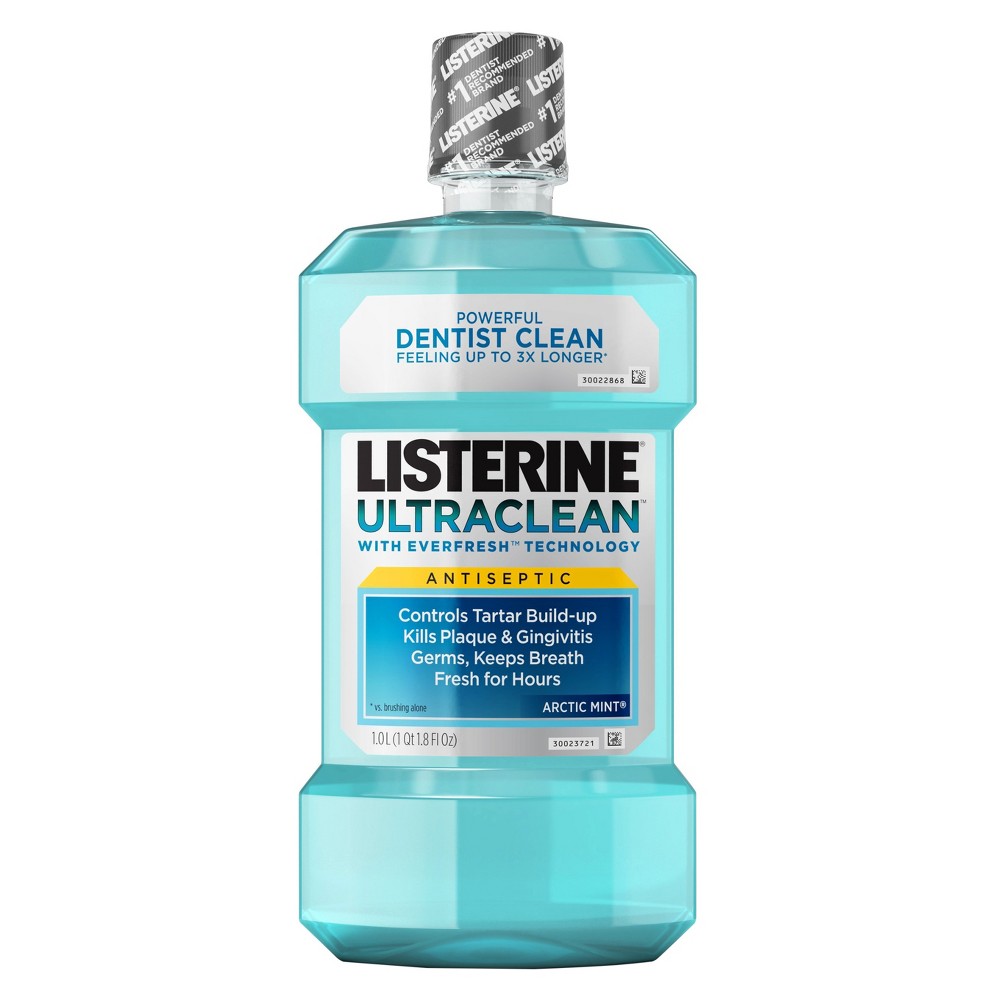 UPC 312547422604 product image for Listerine Ultraclean Artic Mint Antiseptic Mouthwash - 33.81 fl oz | upcitemdb.com