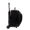 McKlein Sheridan  Leather Patented Detachable - Wheeled Catalog Briefcase (Black) - image 3 of 4