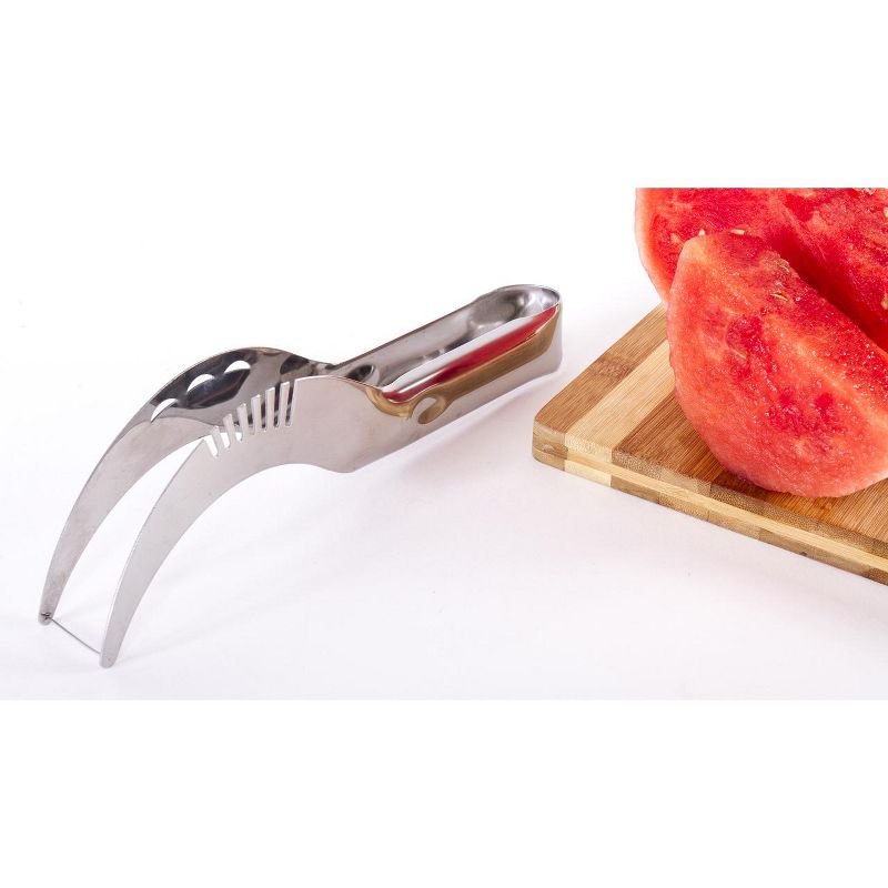 Kitchen + Home Watermelon Slicer Corer and Server - Stainless Steel, 5 of 6