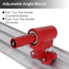 Acekool Concrete Bull Float Kit 48x8 in with 4 Red Handles, Aluminum Alloy, Adjustable Bracket, for Masonry and Flooring, Red - 3 of 4