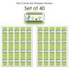 Big Dot of Happiness Prickly Cactus Party - Mini Candy Bar Wrapper Stickers - Fiesta Party Small Favors - 40 Count - 3 of 4