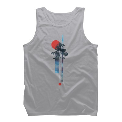 Men's Design By Humans Abstract Nature By airiestudio Tank Top