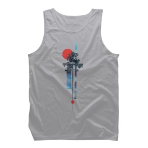 Men's Design By Humans Abstract Nature By airiestudio Tank Top - 1 of 4