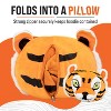 Clemson University Tiger Snugible Blanket Hoodie & Pillow - 3 of 4