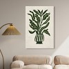 Art Remedy Green Vase I Minimalistic Botanical and Floral Art Prints Unframed - 2 of 4