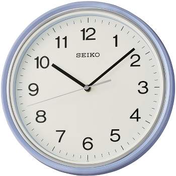 Seiko 10" Oita Wall Clock - Brown