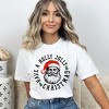 Simply Sage Market Women's Holly Jolly Santa Short Sleeve Garment Dyed Tee - 2 of 2