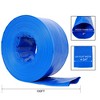 NAYSAYE Cleaning Tool Pool Backwash Hose 3 Inch 100FT Reinforced PVC Discharge Hose for Filter Pump, Blue, 14.8"*14.80"*5.70" - 2 of 4