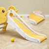 Toddler Slide, Yellow Ducks-shaped Extra Long Slide, Freestanding Indoor Outdoor Playground Equipment - 3 of 4