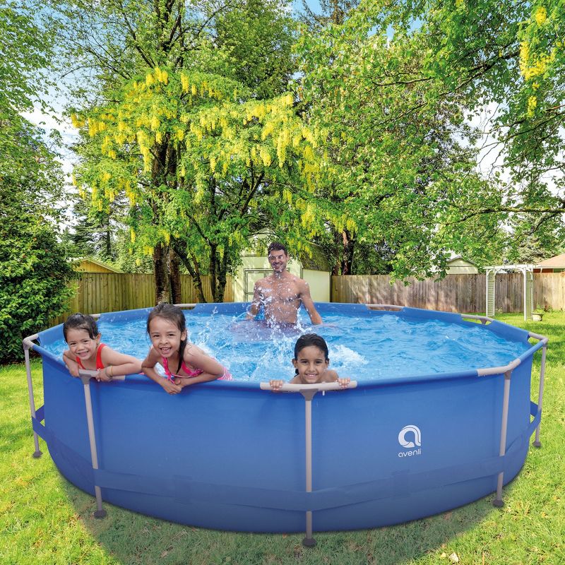 JLeisure Avenli Outdoor Above-Ground Swimming Pool with Easy Frame Connection & Assembly, 5 of 7