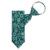 Jacob Alexander Men's Happy Hanukkah Jewish Symbols Pre-Tied Zipper Necktie - 2 of 4