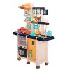 Baofuwish Large Kids’ Play Kitchen Set,Pretend Cooking Playset with Lights, Sounds, Play Phone, Clock & 65 Accessories for Ages 3+ - 2 of 4