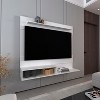 Vynxaria Modern Floating Entertainment Center, TV Stand for TVs up to 55", 1 Superior Shelf, 2 Shelves - 2 of 4