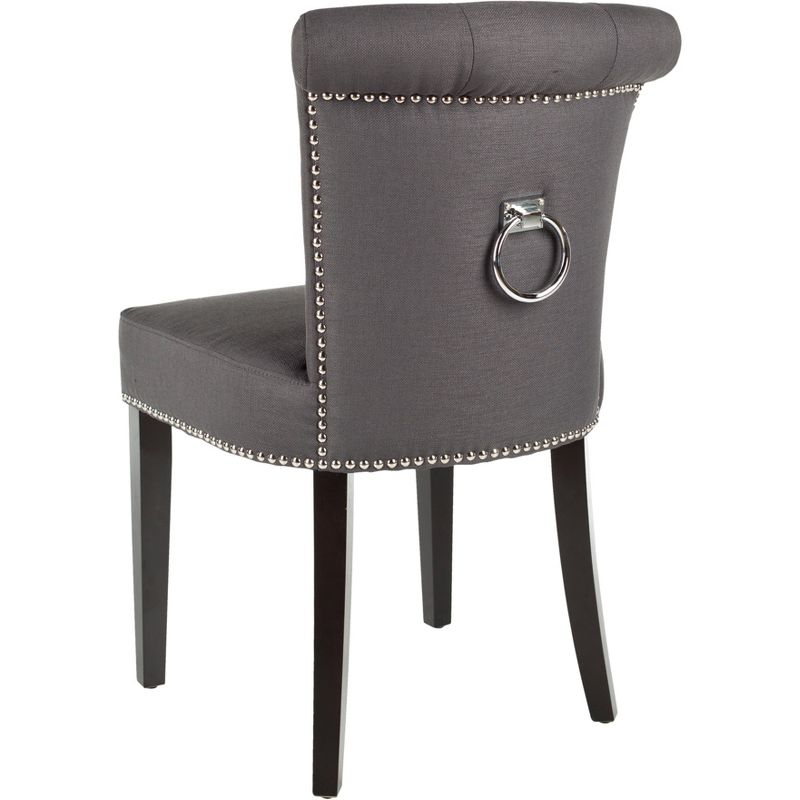 Sinclair 21''H Ring Chair (Set of 2) with Silver Nail Heads  - Safavieh, 5 of 8