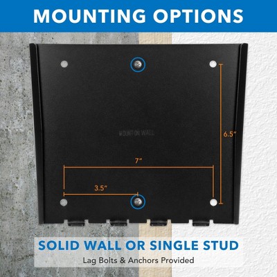 Heavy Gauge Steel Low Profile Fixed TV Wall Mount for 23"-42" Screens