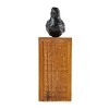 Black Bird Figure Cast Iron, Wood & MDF - Foreside Home & Garden - 3 of 4