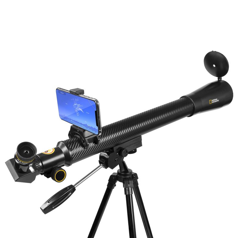 National Geographic StarApp50- 50mm Refractor Telescope w/ Astronomy APP, 1 of 9