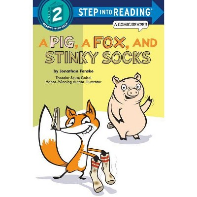 A Pig, a Fox, and Stinky Socks - (Step Into Reading) by  Jonathan Fenske (Paperback)