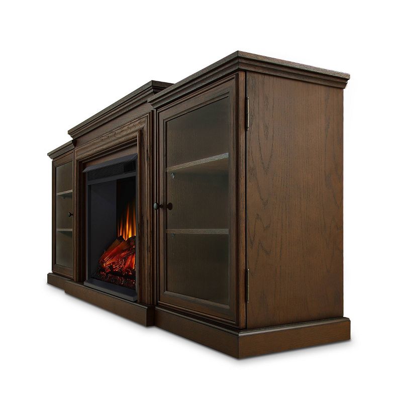 Real FlameFrederick Electric TV Media Fireplace Dark Brown, 4 of 11