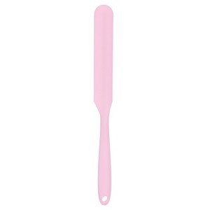 Unique Bargains Non-Stick Flexible Reusable Silicone Spatula Scraper for Resin Paint Light Pink - 1 of 4