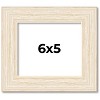 PosterPalooza | 6x5 Wide Barnwood Picture Frame, UV Acrylic, 6 Finishes - Grey, Brown, White, and Black - 2 of 4