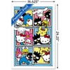 Trends International Hello Kitty and Friends: 21 Core - Group Photos Framed Wall Poster Prints - 3 of 4