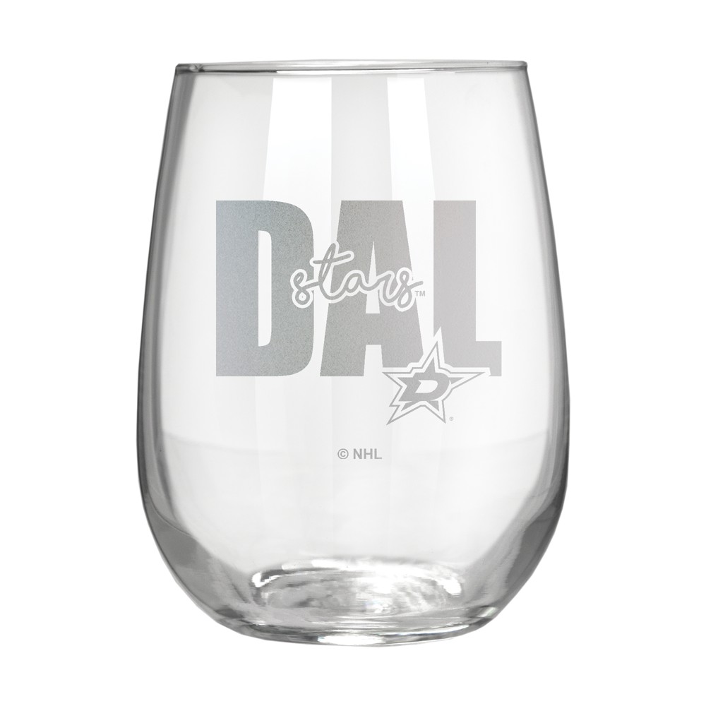 Photos - Glass NHL Dallas Stars The Vino Stemless 17oz Wine  - Clear