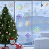Unique Bargains Christmas Decorations Snowflake Window Decal for Windows  Home Party 1Pc - 2 of 4