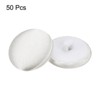 Unique Bargains Bridal Wedding Dress Suit DIY Satin Shiny Sewing Buttons 50 Pcs - 4 of 4