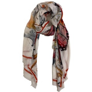 Harmonic Elegance Women's Modal Scarf - 1 of 4