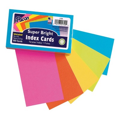 Index Cards Target