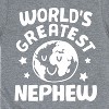 Boys' - Instant Message - World's Greatest Nephew Short Sleeve Graphic T-Shirt - 2 of 4