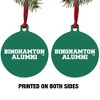 Binghamton University Bearcats Alumn Aluminum Holiday Christmas Tree Ornament - 2 of 4