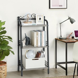 3-Tier Bathroom Ladder Shelf,Small Bathroom Organizers and Storage, Small Freestanding Ladder Shelf for Bathroom Living Room Balcony Kitchen - 1 of 4