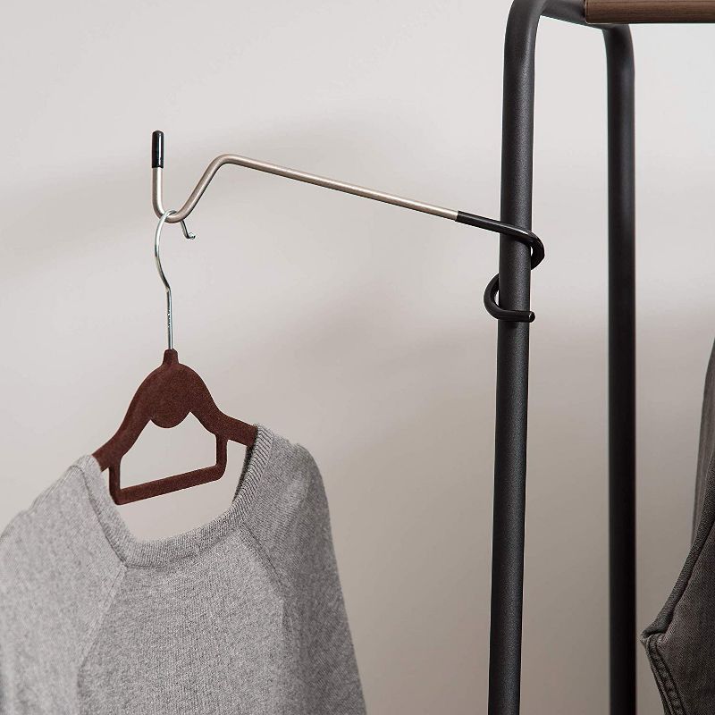 IRIS USA Free-Standing Clothing Rack, Metal Garment Rack, 4 of 8