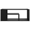 vidaXL Coffee Table Black 39.4 in.x19.7 in.x15.7 in. Engineered Wood - 4 of 4
