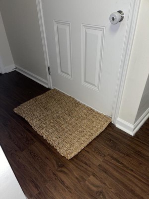 18x30 Welcome Home Coir Doormat Tan/black - Hearth & Hand™ With Magnolia  : Target