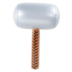Beistle Inflatable Hammer, 18", (2/Pkg) Multicolored - 1 of 4