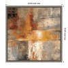 Amanti Art Silver and Amber Crop by Silvia Vassileva Framed Canvas Wall Art - 4 of 4