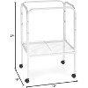 Prevue Pet Products Bird Cage Stand with Shelf (White) - 2 of 2