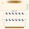 Unique Bargains Romantic Light Elegant Table Runner for Wedding Party Decoration 1 Pc - 2 of 4