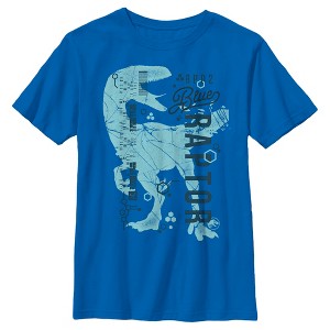 Boy's Jurassic World RP02 Blue Raptor T-Shirt - 1 of 4