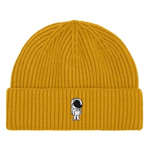 Dalix Astronaut Fisherman Beanie Hat Winter Knit Cuffed Watch Cap Mens - 1 of 4