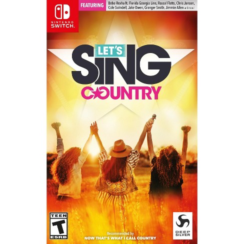 vlotter pop Probleem Let's Sing Country - Nintendo Switch : Target