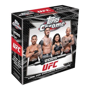 UFC製 モスカート120P 6個 2026 Topps UFC Chrome Fighting Trading Card Mega Box : Target