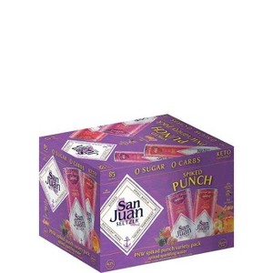 San Juan Seltzer Spiked Punch Variety - 12pk/12 fl oz Cans - 1 of 1