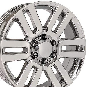 OE Wheels TY10 20 Inch Rim Fits 4Runner Style 6x139.7 20x7 Chrome - Hollander 69561 (1) - 1 of 4
